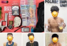 Polisi Bongkar Sarang Narkotika di Empat Lawang, Tujuh Tersangka dan Senpi Rakitan Diamankan