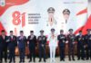 Dandim 0402/OKI-OI Hadiri Upacara HUT ke-81 Kemerdekaan RI di Tanjung Senai