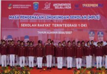 184 Anak dari Keluarga Tak Mampu Mulai Bersekolah di Sekolah Rakyat OKI