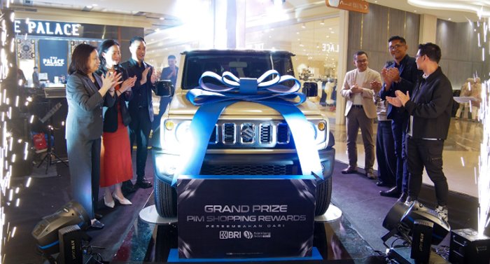 PIM dan BRI Hadirkan ‘Shopping Rewards 2026’ Berhadiah Mobil Suzuki Jimny 5 Doors