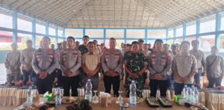 Kapolres OKI Ajak Kades se-Lempuing Jaya Perkuat Sinergi Cegah Karhutla