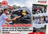 Gerakan 10.000 Masker, PGK OKI Bagikan Masker Gratis di Tengah Kabut Asap Karhutla