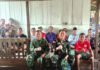 Tim Mabes TNI Gelar Anjangsana dan Penyuluhan Karhutla di Desa Cinta Jaya