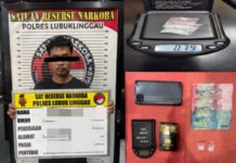 Sabu Disimpan dalam Kotak Rokok, Pria di Lubuk Linggau Diamankan Polisi