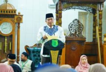 Hadiri Maulid Nabi Muhammad di Sungai Angit, Bupati Muba Ajak Warga Teladani Akhlak Rasulullah