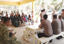 Serdik Sespimmen Polri Cek Karhutla di OKI, Pantau Hotspot Hingga Edukasi Warga