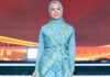 Songket Bidak Cukit Tampil Casual di Panggung Nasional