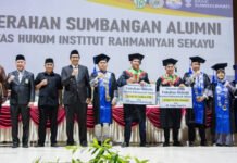 Wisuda XXVIII Institut Rahmaniyah, Pemkab Muba Titip Pesan untuk Para Sarjana