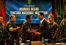 Tim Satgas Penyuluhan Karhutla Mabes TNI Audiensi dengan Pemkab OKI, Ini yang Dibahas