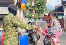 Hadapi Dampak Debu Anak Krakatau, Kodam XXI/Radin Inten Siagakan 605 Personel