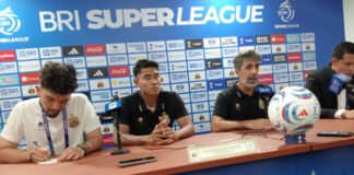 Sempat Tertinggal, Bhayangkara Presisi Lampung FC Paksa Persebaya Berbagi Poin