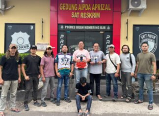 Operasi Sikat Musi I, Polres OKI Tangkap Dua Penadah Curas
