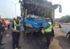 Kecelakaan Beruntun di Tol Palindra, 14 Penumpang Damri Dilarikan ke Rumah Sakit