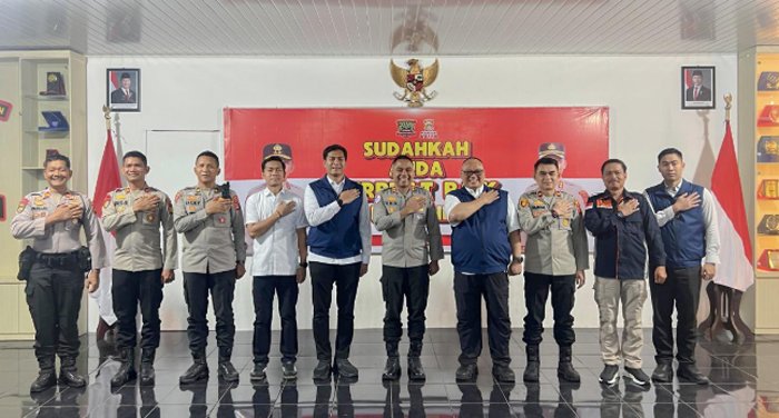 Pusident Bareskrim Polri Kunjungi Polres OKI, Soroti Penguatan Fungsi Identifikasi