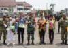 Semarak HUT TNI ke-81, Kodim 0402/OKI Gelar Lomba PBB di GOR Biduk Kajang