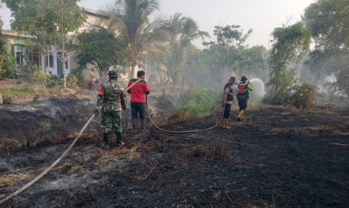 Polda Sumsel Intensifkan Penanganan Karhutla di Ogan Ilir, Api Berhasil Dipadamkan