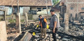 Api Lahap Tujuh Bedeng di Prabumulih, Satu Warga Luka Bakar