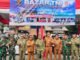 Semarakkan HUT TNI ke-81, Kodim 0402/OKI Buka Bazar TNI di Pasar Kayuagung