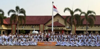 Bukan Sekadar Naik Pangkat, 80 Personel Polres OKI Diuji Kemampuan Bela Diri