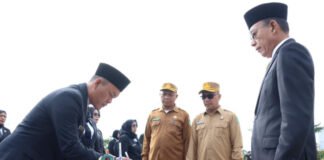 Lantik 38 Kepala Sekolah, Bupati Tapsel Tekankan Mutu Pendidikan