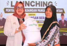 Pemkab Muara Enim Salurkan 21,3 Ton Beras CPP dan Siapkan Gudang Bulog