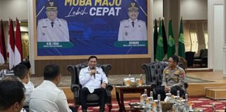 Bupati Muba Apresiasi Respons Cepat Damkar Tangani Karhutla di Petaling