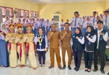 Cegah Narkoba Sejak Dini, BNNK OKI Gencarkan Program Ananda Bersinar Goes to School di SMAN 1 Pedamaran