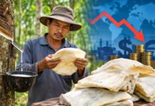 Harga Karet Dunia Turun Tipis, Petani Diminta Tetap Jaga Mutu Bokar