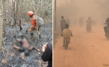 Usai Seorang Warga Meninggal Dunia Saat Lakukan Pemadaman, Kabut Asap Karhutla Masih Kepung Pulau Beruang