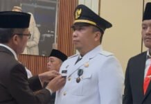 Ratu Dewa Lantik 23 Pejabat di Lingkungan Pemkot Palembang
