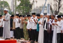 Mengetuk Pintu Langit, Warga OKI Gelar Salat Minta Hujan Serentak