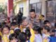 Kapolres OKI Edukasi Siswa TK Tentang Bahaya Karhutla Sejak Dini