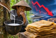 Harga Karet Sumsel Terjun Bebas, Kini Dibanderol Rp45.093 per Kilogram
