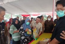 Operasi Pasar Murah Warnai Peringatan HUT ke-70 Kabupaten Muba
