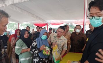 Operasi Pasar Murah Warnai Peringatan HUT ke-70 Kabupaten Muba