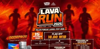 Lava Run 2026 Lampung Selatan Buka Pendaftaran, 5.000 Peserta Bisa Dapat Jersey dan BIB Gratis