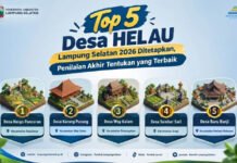Top 5 Desa HELAU Lampung Selatan 2026 Ditetapkan, Penilaian Akhir Tentukan yang Terbaik