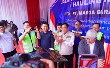 Jalan Khusus Batubara PT MBJ Diresmikan, Bupati Muba Tekankan Kepentingan Masyarakat