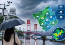 3 Hari Berturut-turut Sumsel Berpotensi Diguyur Hujan, Termasuk Palembang
