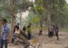 Polres dan BNNK OKI Tertibkan Lokasi yang Diduga Jadi Tempat Peredaran Narkotika di SP Padang