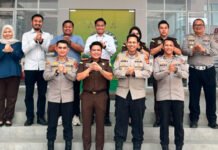 Perkuat Sinergi APH, Kajari Sambut Kunjungan Kapolres OKI yang Baru