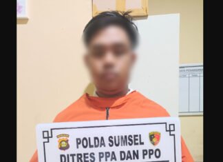 Polda Sumsel Amankan Terduga Pelaku Dugaan Kekerasan Seksual terhadap Anak