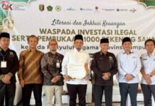 OJK dan Pemprov Lampung Buka 1.000 Rekening Syariah bagi Penyuluh Agama Islam