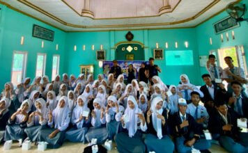 BNNK OKI Gencarkan Edukasi Anti Narkoba Lewat Program Ananda Bersinar di SMAN 1 Tanjung Lubuk