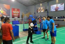 Gubernur Cup Jadi Pemanasan, Tim Bulutangkis Porwanas PWI Lampung Bidik Dua Medali