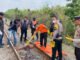 Polres Prabumulih Evakuasi Korban Tertemper Kereta Api di Rambang Kapak Tengah