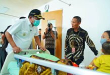 Bupati Muba Cek Dampak Asap Karhutla, Fasilitas Kesehatan Disiagakan